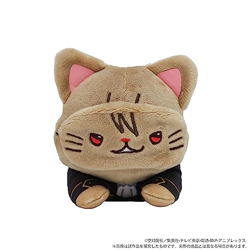 Gintama withCAT Plush with Eye Mask -Nesoberi- Okita Sougo