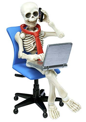 Office Set  - 1/18 scale - Pose Skeleton - Re-Ment