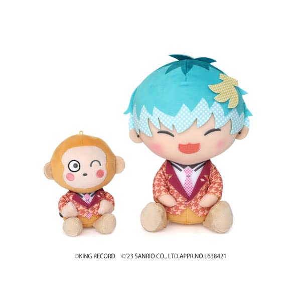 Hypnosismic -Division Rap Battle- Sanrio Nakayoku Edit Plush Set Nurude Sasara x Osaru no Monkichi