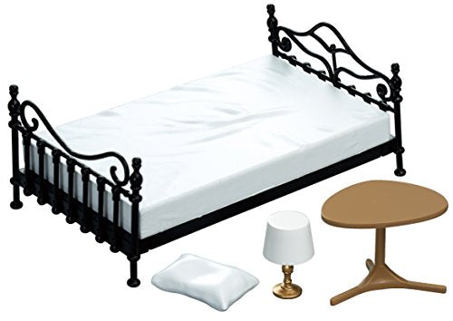 Bed - 1/18 scale - Pose Skeleton - Re-Ment