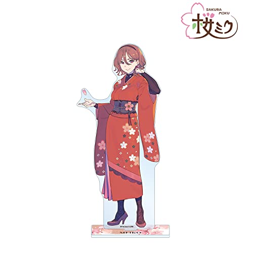"Hatsune Miku" Sakura Miku Original Illustration MEIKO Art by kuro 1/7 Scale Big Acrylic Stand