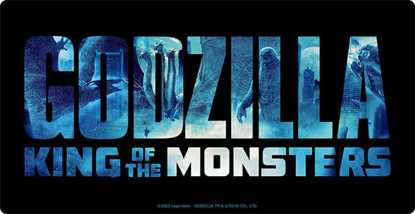 Character Rubber Mat Slim "Godzilla King of Monsters"