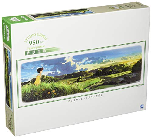 950 Piece Jigsaw Puzzle Studio GHIBLI Background Art Series "My Neighbor Totoro" Dusk 34x102cm