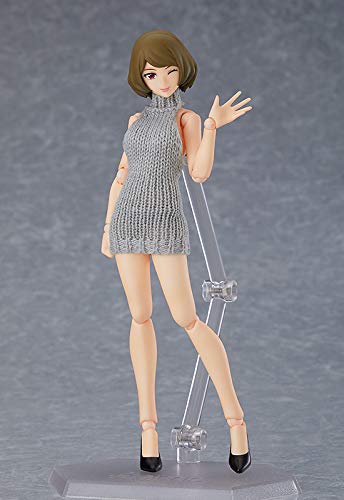 figma Styles figma Female Body (Chiaki) with Backless Sweater Outfit