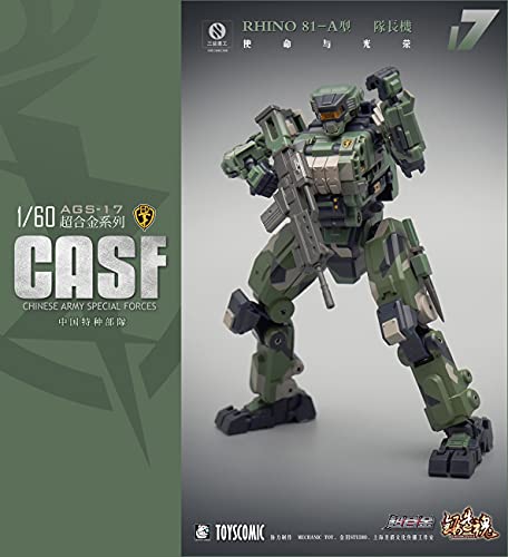 MECHANIC TOYS FORGING SOUL SERIES AGS-17 CASF RHINO 81-A GROUND FORCE COMMANDER TYPE