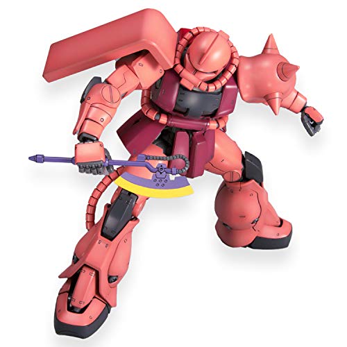 MS-06S Zaku II Commander Type Char Aznable Custom (Ver. 2.0 version) - 1/100 scale - MG (#098) Kidou Senshi Gundam - Bandai