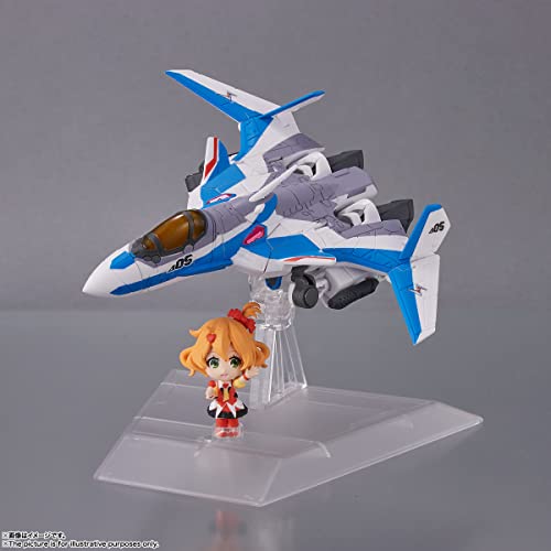 TINY SESSION "Macross Delta" VF-31J Siegfried (Hayate Immelman Fighter) with Freyja Wion