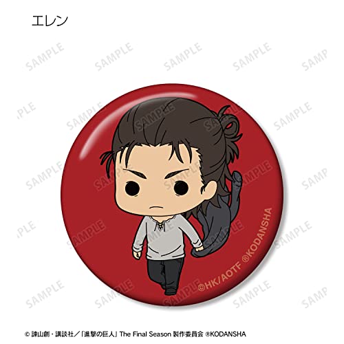 "Attack on Titan" Trading TINY Can Badge