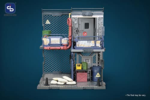 FRESH RETRO 1/24 SCALE DIORAMA BUILDING SET SIB08 OUTPOST