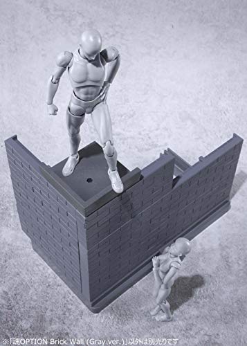 Brick Wall (Gray ver. version) Tamashii Option - Bandai