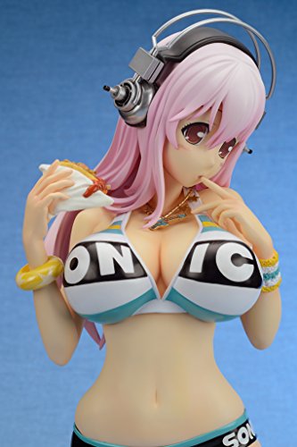 Sonico (Swimsuit ver. version) Gigantic Series, Nitro Super Sonic - X-Plus