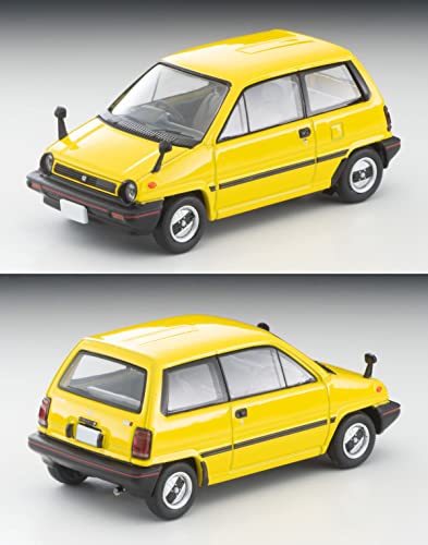 1/64 Scale Tomica Limited Vintage NEO TLV-N272b Honda City R (Yellow) with Motocompo 1981