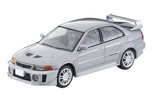 1/64 Scale Tomica Limited Vintage NEO TLV-N187d Mitsubishi Lancer GSR Evolution V (Silver)