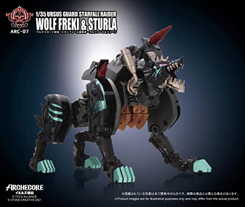 TOYS ALLIANCE LIMITED ARC-07 "ARCHE-YMIRUS" 1/35 SCALE URSUS GUARD STARFALL RAIDER WOLF FREKI & STURLA