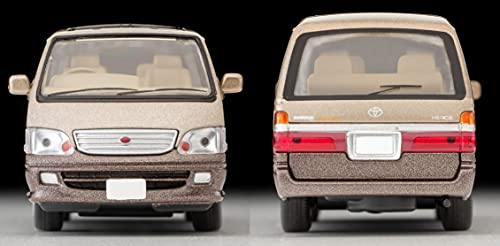 1/64 Scale Tomica Limited Vintage NEO TLV-N216c Toyota Hiace Wagon Super Custom Limited (Beige / Brown)