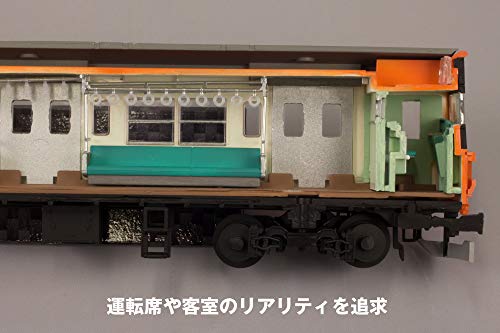 1/80 Scale Plastic Kit East Japan Railway Company 201 Series DC Train (Chuo Line Rapid) Kuha 201, Kuha 200 Kit