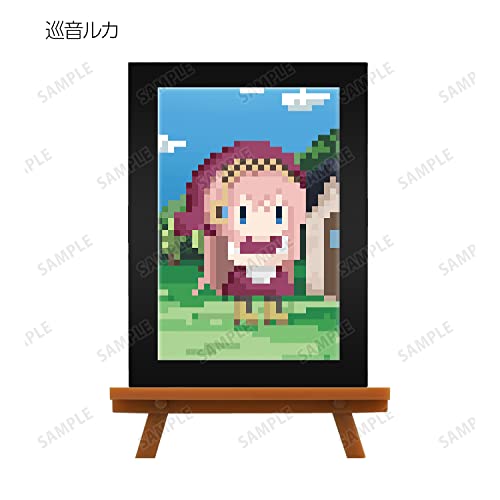 Piapro Characters Trading Mini Art Frame One Night Werewolf Collaboration Pixel Art Ver.