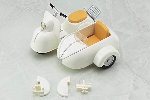 Motorcycle & Sidecar (Milk White version) Cu-Poche Extra - Kotobukiya