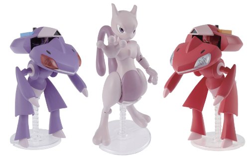 Genesect & (Akai Genesect version) Pokemon Plamo Gekijouban Pocket Monsters Mejores deseos: Shinsoku no Genesect Mewtwo Kakusei-Bandai