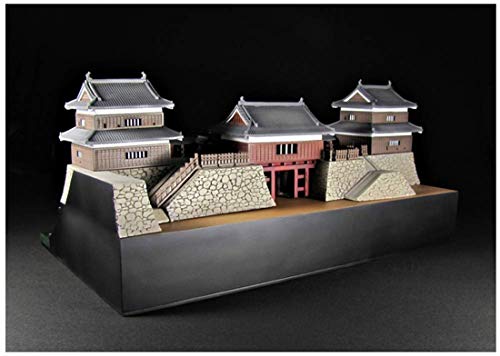 1/200 Scale Plastic Kit Shinsyu-Ueda Castle with Sanada-Kabuto Paper Craft