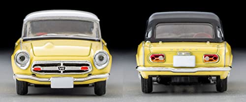 1/64 Scale Tomica Limited Vintage TLV-200b Honda S800 Closed Top (Yellow)