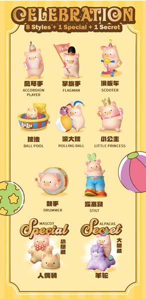 TOYZEROPLUS x CICI'S STORY LULU THE PIGGY CELEBRATION SERIES