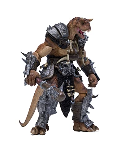 AXYTOYS "THE DINOSAUR BATTLEFIELD" AXY002A ROOKIE SOLDIER (ORANGE) 1/12 SCALE ACTION FIGURE