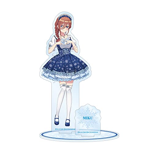 "The Quintessential Quintuplets Movie" Original Illustration Nakano Miku Snow Maid Ver. Big Acrylic Stand with Parts