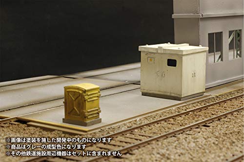 1/80 Scale Plastic Kit Relay Box Cubicle