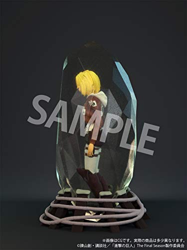 "Attack on Titan" Annie Leonhart Lens Ver. Full Color 3D Crystal Figure