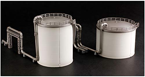 Non Scale Plastic Kit Industrial Area A (Storage Tanks)