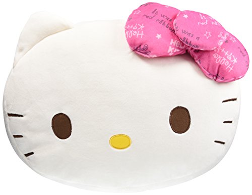 "Hello Kitty" Premium Mocchiri Face Cushion Pink