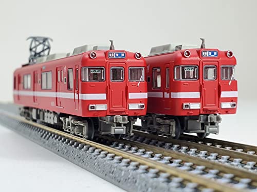 Railway Collection Meitetsu 6000 Series (White Belt Reprint, 6011 Formation) 2 Car Set