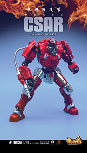 TOYSCOMIC FORGING SOUL SERIES AGS-23 CV-39 TYPE FIRE RESCUE TASK FORCE