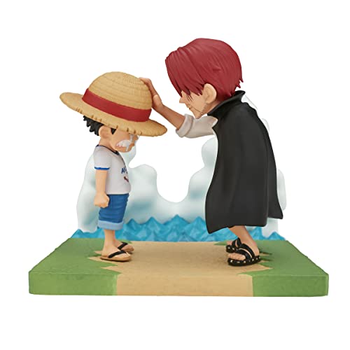 "One Piece" World Collectable Figure Log Stories Monkey D. Luffy & Shanks