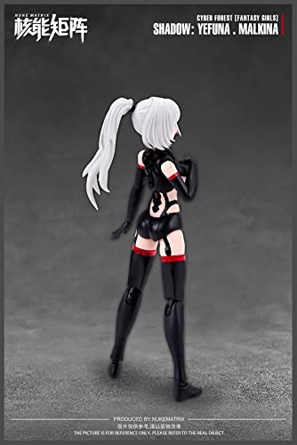 NUKE MATRIX "CYBER FOREST FANTASY GIRLS" SHADOW: YEFUNA MALKINA PLASTIC MODEL KIT