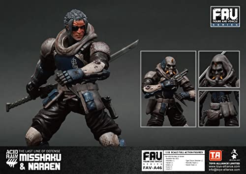 TOYS ALLIANCE LIMITED "ACID RAIN" 1/18 SCALE FAV-A46 Misshaku & Naraen