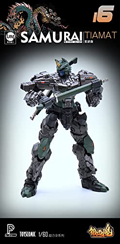 TOYSCOMIC FORGING SOUL SERIES AGS-16 AJ-09 SAMURAI TIAMAT THE BLACK DRAGON