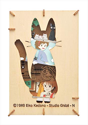 Paper Theater Wood Style "Kiki's Delivery Service" Pt WL13 Kiki S Delivery Service