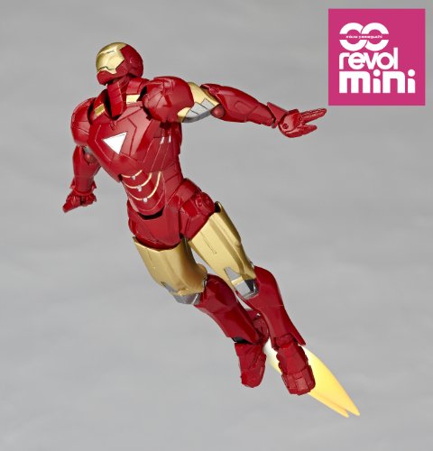 Iron Man Mark VI Revolmini (rm-003) Revoltech Iron Man 2 - Kaiyodo