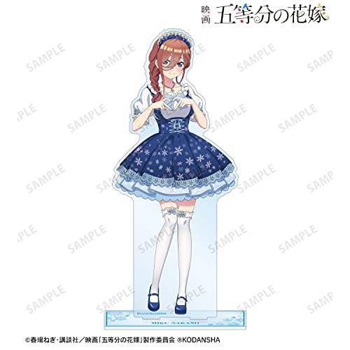 "The Quintessential Quintuplets Movie" Original Illustration Nakano Miku Snow Maid Ver. Extra Large Acrylic Stand
