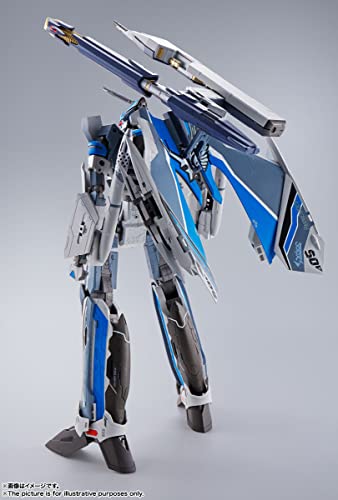 DX Chogokin "Macross Delta Movie: Absolute Live!!!!!!" First Limited Edition VF-31AX Kairos Plus (Hayate Immelman Machine)