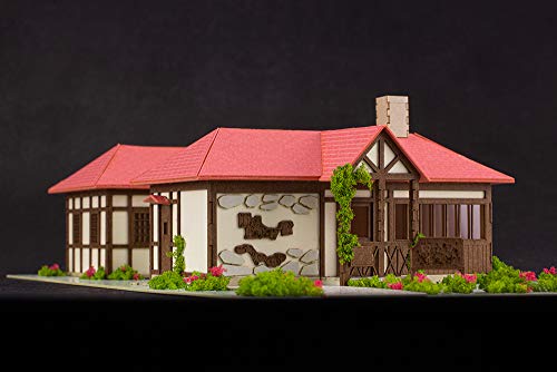 "Gochumon wa Usagi Desu ka? Bloom" Anitecture 04 1/150 Scale Paper Kit Hot Bakery & Cocoa's House