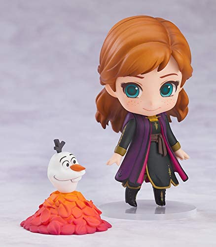 Frozen II - Nendoroide # 1442 Anna Viajes Disfraz Ver. (Buena compañía de sonrisa)