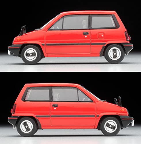 1/64 Scale Tomica Limited Vintage NEO TLV-N272a Honda City R (Red) with Motocompo 1981