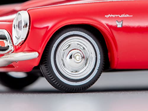 1/64 Scale Tomica Limited Vintage TLV-200a Honda S800 Open Top (Red)