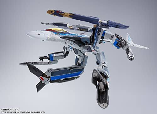 DX Chogokin "Macross Delta Movie: Absolute Live!!!!!!" First Limited Edition VF-31AX Kairos Plus (Hayate Immelman Machine)