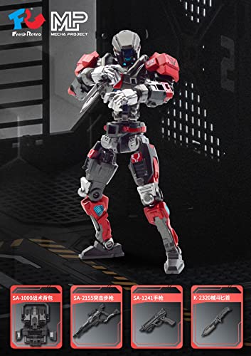 FRESH RETRO MECHA PROJECT MP-03 SPECIAL FORCE TYPE MECHARMS 1/18 SCALE ACTION FIGURE