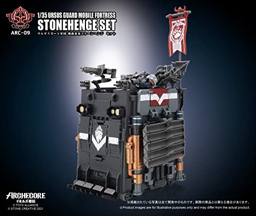 TOYS ALLIANCE LIMITED ARC-09 "ARCHE-YMIRUS" 1/35 SCALE URSUS GUARD MOBILE FORTRESS STONEHENGE SET