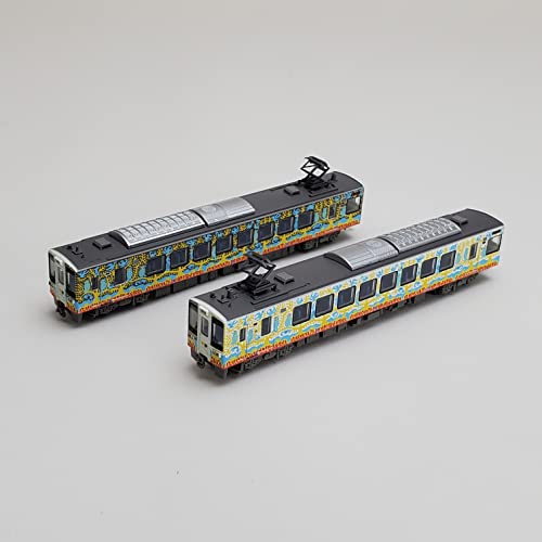 Railway Collection Hokuetsu Express HK 100 - 101, 102 ECHIGO - TSUMARI ART FIELD Wrapping Train DAICHI 2 Car Set